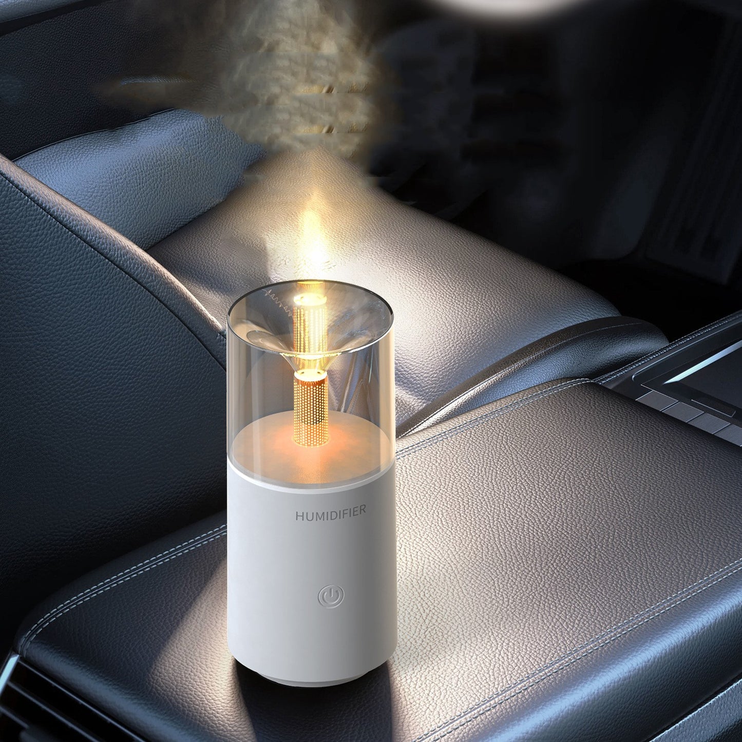 Car Aroma Diffuser Humidifier Heavy Fog Ambience Light